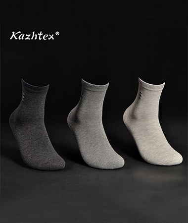 kazhtex江蘇商務(wù)銀纖維抗菌防臭襪男襪批發(fā)C320104